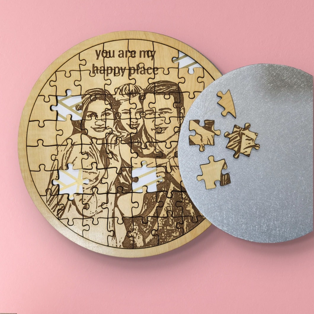 Customized Wooden Puzzle gift by Play Creative | Birthday Gift | Fun unique gift